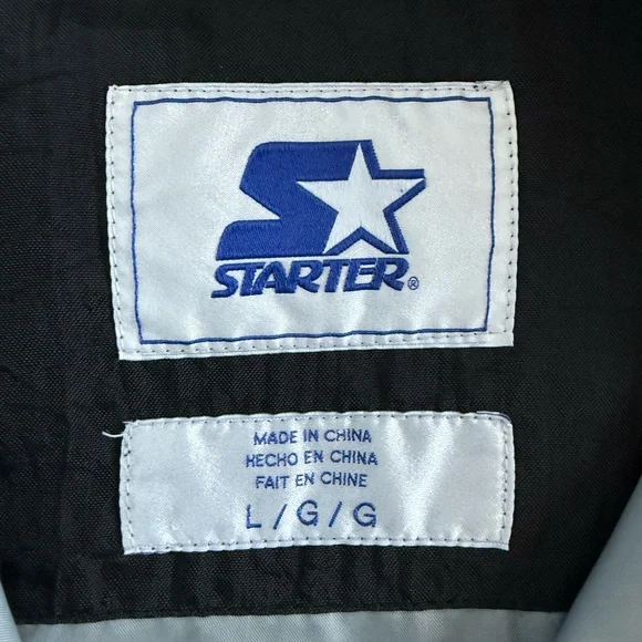 Oakland Raiders Starter 1/4 Zip Jacket - Picture 8 of 13